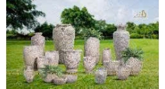 CHẬU GỐM GIẢ CỔ THỦ CÔNG 
