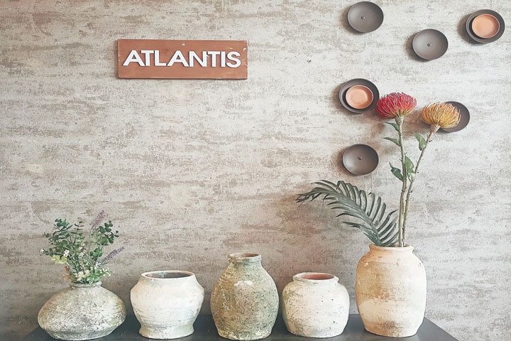 Bình hoa gốm Atlantis - vẻ đẹp mộc mạc, hoang sơ, đến từ đại dương