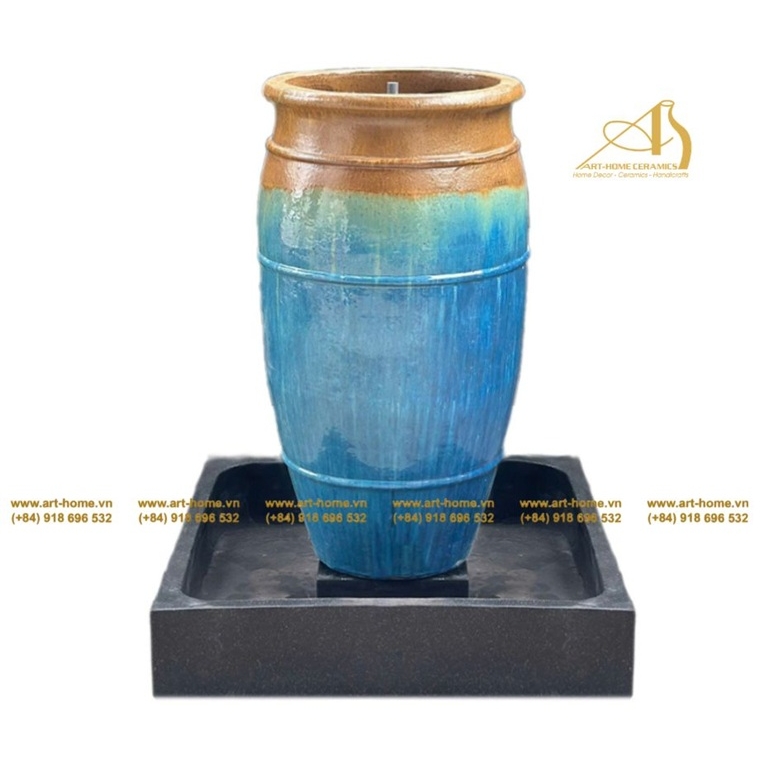 Thác Nước Gốm Art-Home, Dùng Trang Trí Sân Vườn, Làm Cảnh Quan, Làm Quà Tặng Biếu_GL181H00YJO